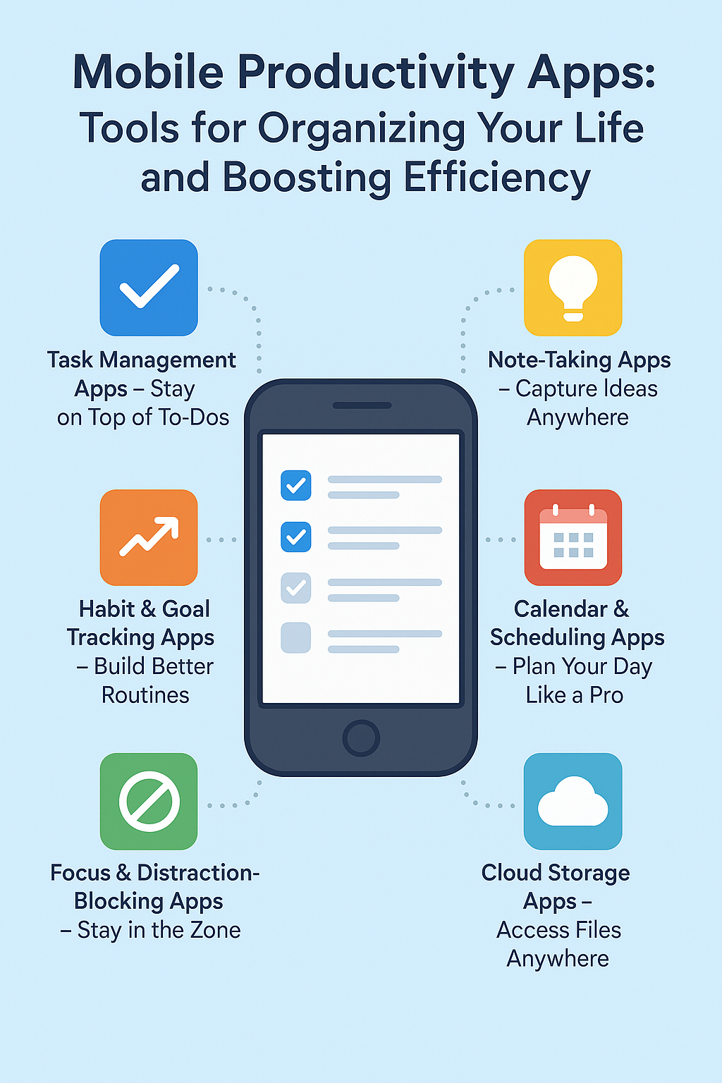 Mobile Productivity Apps: Tools for Organising Your Life and Boosting Efficiency
