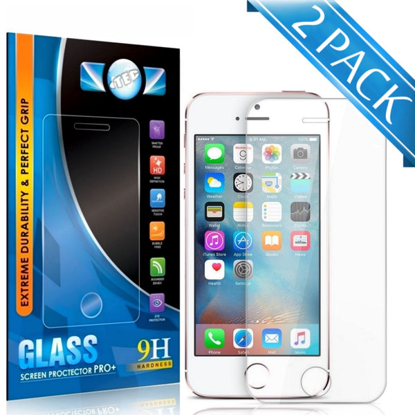 2 Pack - iTEC 2.5D Tempered Glass for All iPhone Models